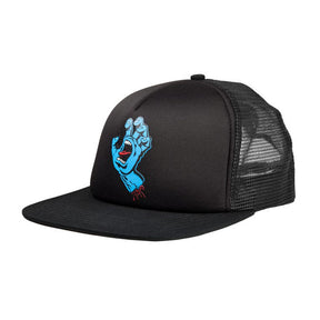 Santa Cruz Hand Mesh Back cap black/black CAPS Santa Cruz