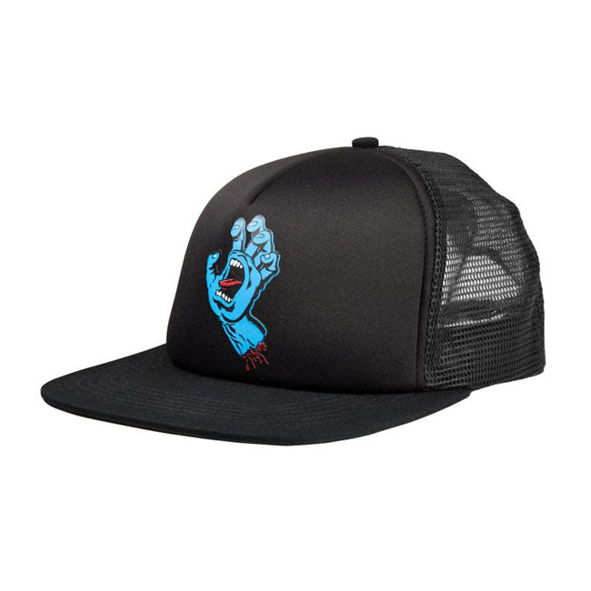 Santa Cruz Hand Mesh Back cap black/black CAPS Santa Cruz
