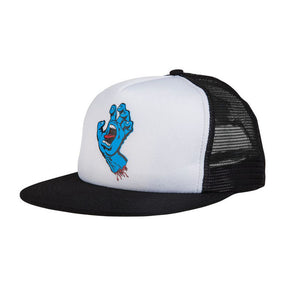 Santa Cruz Hand Mesh Back cap white/black CAPS Santa Cruz