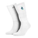 Santa Cruz Screaming Mini Hand socks white Socks Santa Cruz