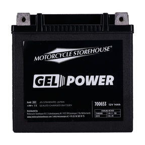 Mcs, Nano Series Sealed Gel Battery. 12 V, 14 Ah, 260 Cca Batteries Mcs
