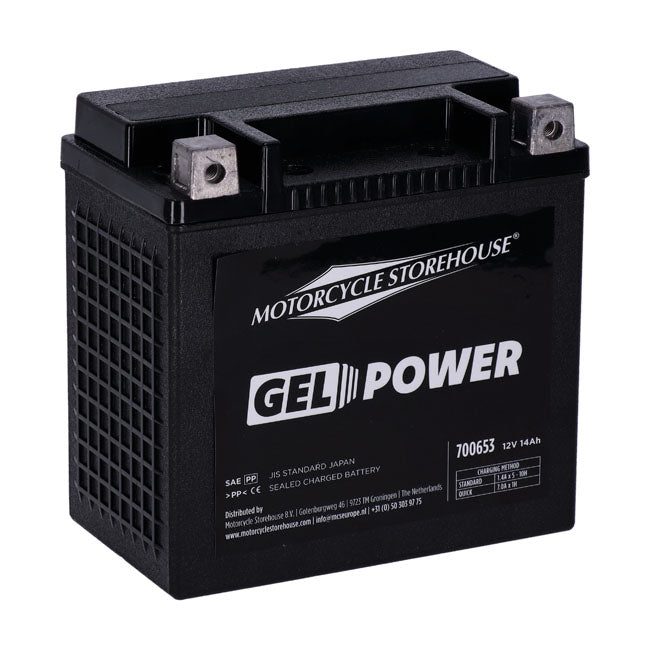 Mcs, Nano Series Sealed Gel Battery. 12 V, 14 Ah, 260 Cca Batteries Mcs