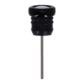 Oil tank dipstick with temperature gauge. Black w/white face OIL TANKS DIPSTICKS Mcs