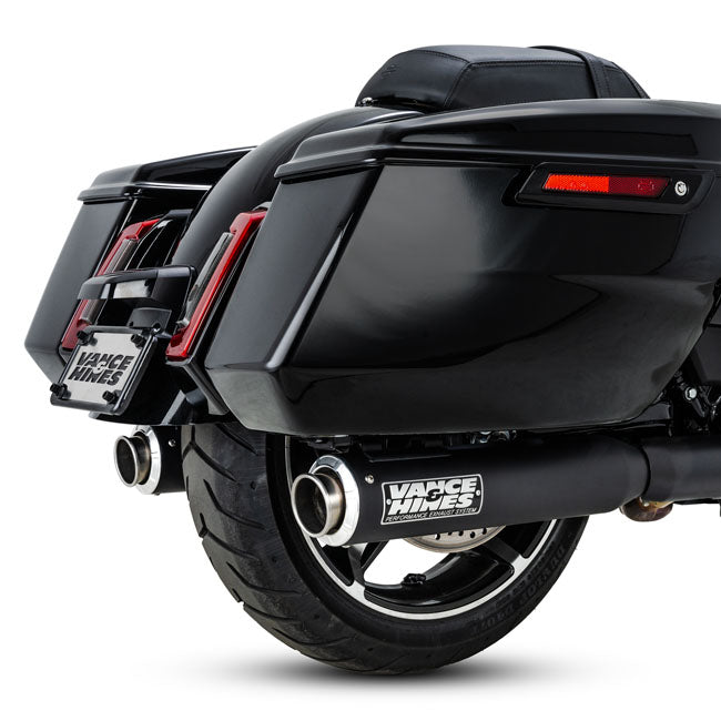 Vance & Hines Slip-On Supersport, Black - 24+ Touring Vance & Hines