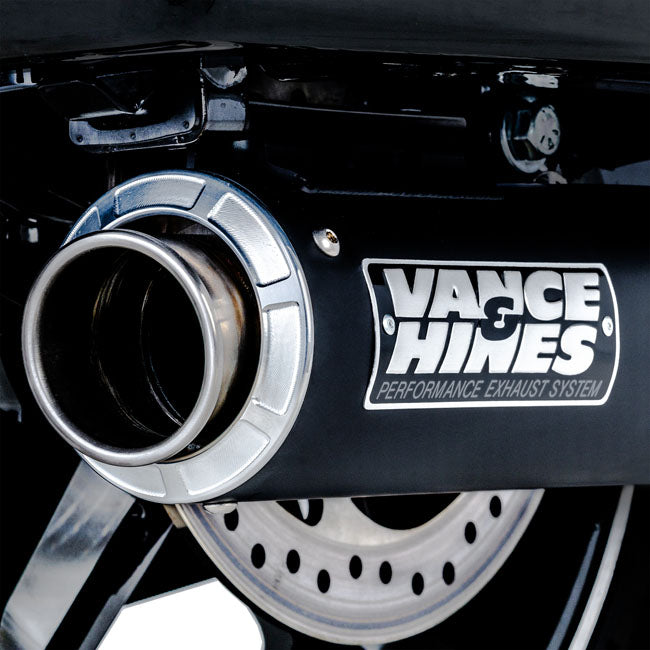 Vance & Hines Slip-On Supersport, Black - 24+ Touring Vance & Hines