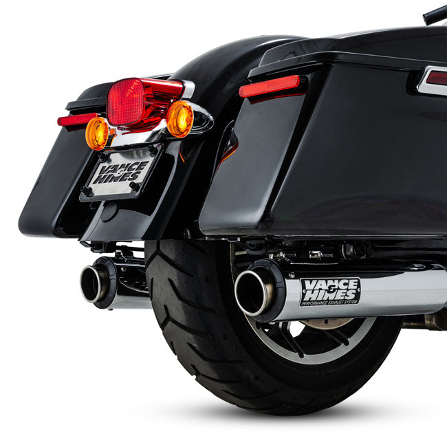 Vance & Hines Slip-On Supersport, Chrome - 24+ Touring Vance & Hines