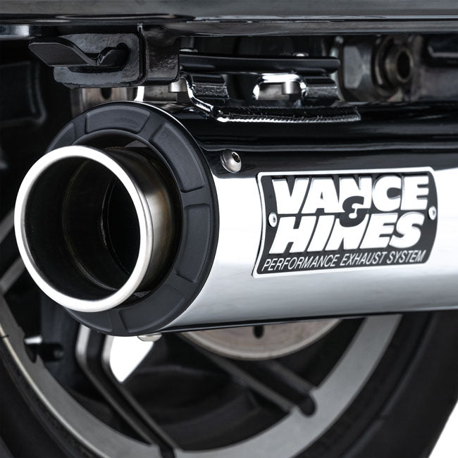 Vance & Hines Slip-On Supersport, Chrome - 24+ Touring Vance & Hines