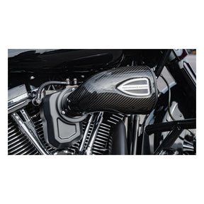 Performance Machine (Pm) Air Cleaner C4 Series Carbon Fiber B/O M8 Touring & Softail Air Cleaner Performance Machine