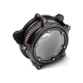 PM, Vision Series Air Cleaner. Black Air Cleaner Performance Machine