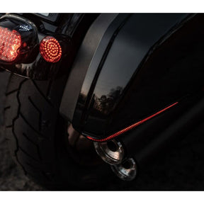 Custom Dynamics Led Saddlebag Light, Smoked Lens - 22-24 Softail Light Strips Led Custom Dynamics