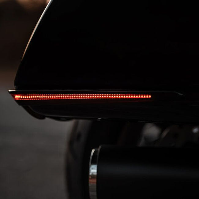 Custom Dynamics Led Saddlebag Light, Smoked Lens - 22-24 Softail Light Strips Led Custom Dynamics