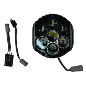 Custom Dynamics Ece Compliant Shark Demon Whit Headlamp Kits Custom Dynamics