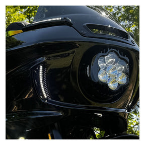 Custom Dynamics Fairing Vent Lights, Amber/White - 22+ Softail FXLRST & FXRST Turn Signals Fairing Custom Dynamics