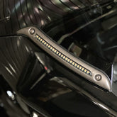 Custom Dynamics Led Windshield Trim, Dark Bronze - 22+ Softail FXLRST Light Bars Led Custom Dynamics