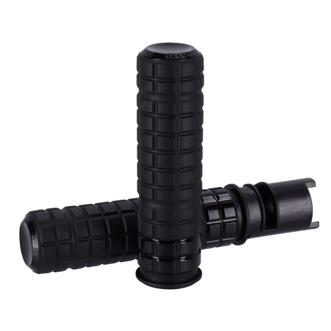 Arlen Ness Grips Speed Liner Tbw Black Grips Arlen Ness