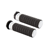 Arlen Ness SpeedLiner Grips, Chrome - 24+ Touring Grips Arlen Ness