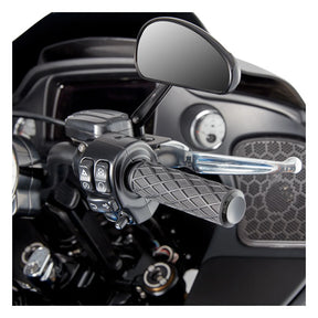 Arlen Ness Diamond Grips, Black - 24+ Touring Grips Arlen Ness