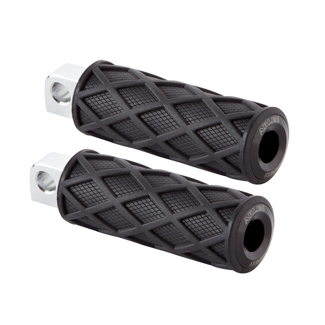 Arlen Ness Footpegs Diamond Black Footpegs Arlen Ness