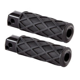 Arlen Ness Diamond Footpegs, Black - 18+ Softail (Rear) Footpegs Arlen Ness
