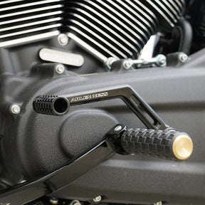 Arlen Ness Speedliner Shifter Arm, Black - 18+ Softail Shift Arms Arlen Ness