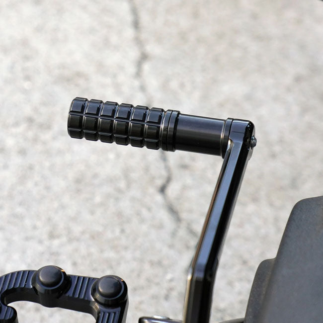 Arlen Ness Speedliner Shifter Arm, Black - 18+ Softail Shift Arms Arlen Ness