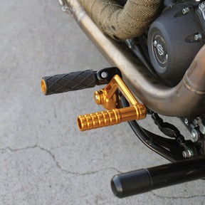 Arlen Ness Speedliner Brake Arm, Gold - 18+ Softail Brake Pedals Arlen Ness