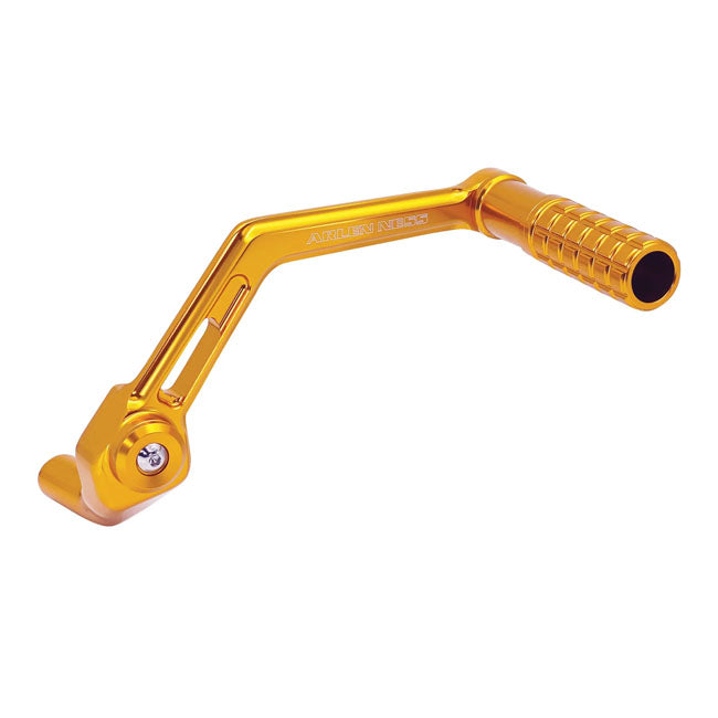 Arlen Ness Speedliner Brake Arm, Gold - 18+ Softail Brake Pedals Arlen Ness