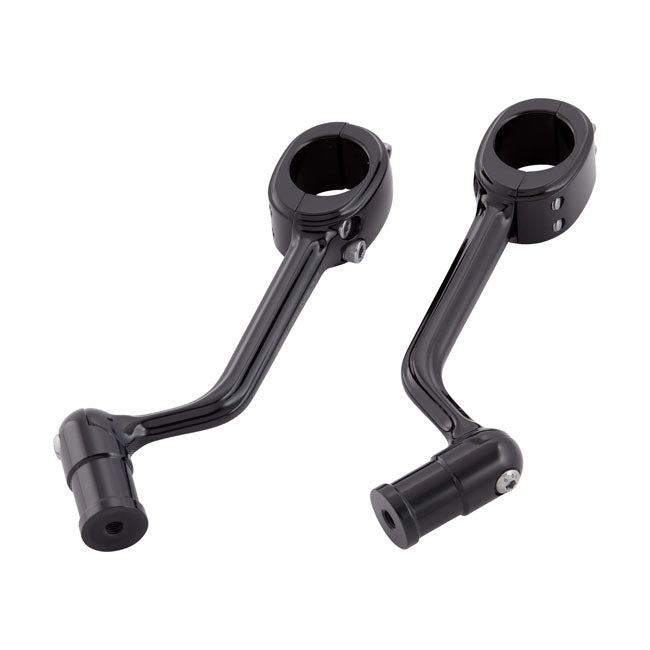 Arlen Ness Highway Peg Mount All Black Footpegs Arlen Ness
