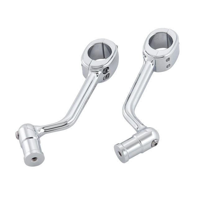 Arlen Ness Highway Peg Mount All Chrome Footpegs Arlen Ness