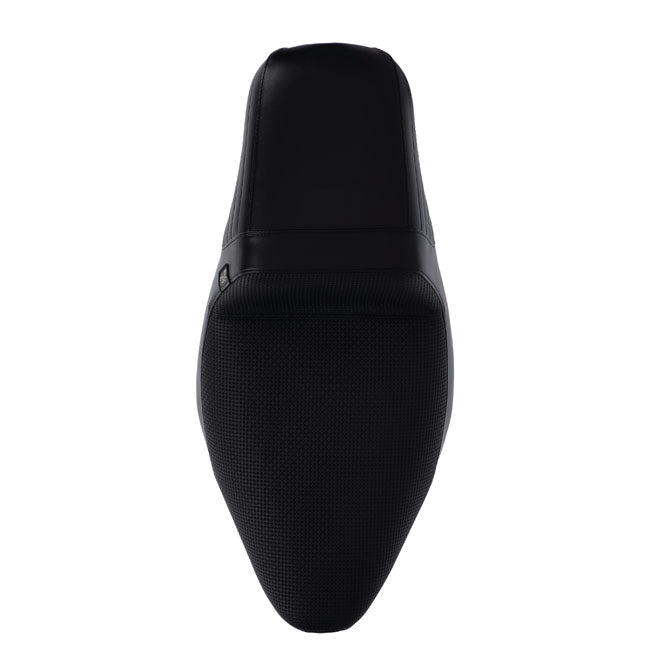 Le Pera Kickflip Daddy Long Legs Basket Weave Seat - 18+ Softail (Low Rider) Seat Le Pera