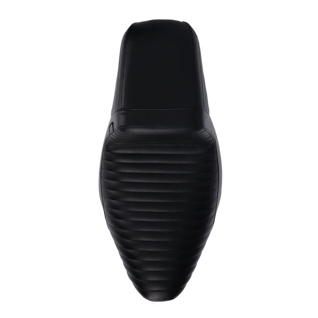 Le Pera Kickflip Daddy Long Legs Pleated Seating Seat - 18+ Softail (Low Rider) Seat Le Pera