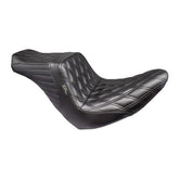Le Pera Tailwhip Double Diamond Seating Seat - 18+ Softail (Low Rider) Solo Seats Le Pera