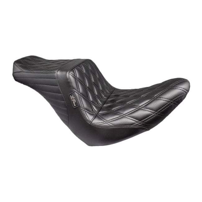 Le Pera Tailwhip Double Diamond Seating Seat - 18+ Softail (Low Rider) Solo Seats Le Pera