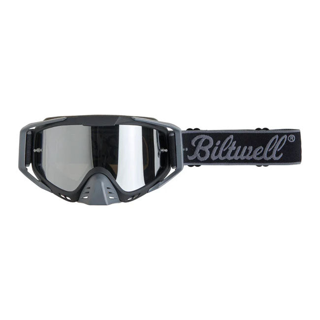Biltwell Ridgeline goggles script grey EYEWEAR Biltwell