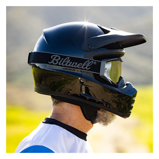 Biltwell Ridgeline goggles script grey EYEWEAR Biltwell