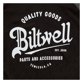 Biltwell Script baseball female shirt T-SHIRTS Biltwell