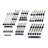 Screws4bikes, engine bolt kit. Gloss black Screws4 Bikes