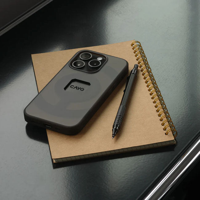 Cayo, phone.dokk. iPhone 15 Pro. Smoky black DEVICE HOLDERS(PHONE/GSM) Cayo