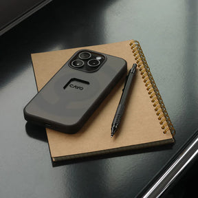 Cayo, phone.dokk. iPhone 15. Smoky black DEVICE HOLDERS(PHONE/GSM) Cayo