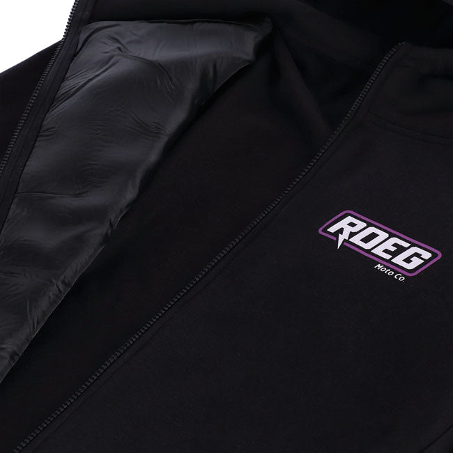 Roeg Howard Rfnfr Zip Hoodie Black Hoodies Roeg
