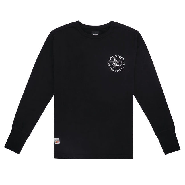 Roeg Ricky Skull Jersey Black Sweatshirts Roeg
