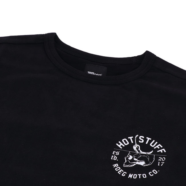 Roeg Ricky Skull Jersey Black Sweatshirts Roeg