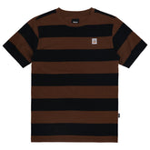 Roeg Billy t-shirt brown/black T-SHIRTS Roeg