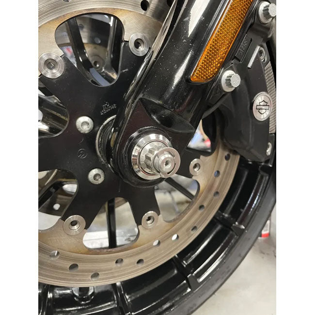Bare Knuckle Performance, stainless axle kit. Front wheel WHEEL AXLES Bare Knuckle Performance
