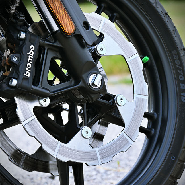 Bare Knuckle Performance, stainless axle kit. Front wheel WHEEL AXLES Bare Knuckle Performance