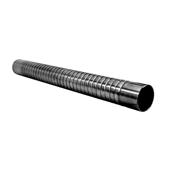 Bare Knuckle Performance, Ripple exhaust pipe. 2" SS EXHAUST MISC Bare Knuckle Performance