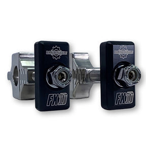 Bare Knuckle Performance, axle adjuster kit. FXD logo WHEEL AXLES ADJUSTERS Bare Knuckle Performance