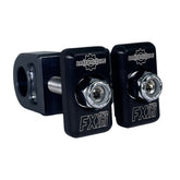Bare Knuckle Performance, axle adjuster kit. FXR logo WHEEL AXLES ADJUSTERS Bare Knuckle Performance