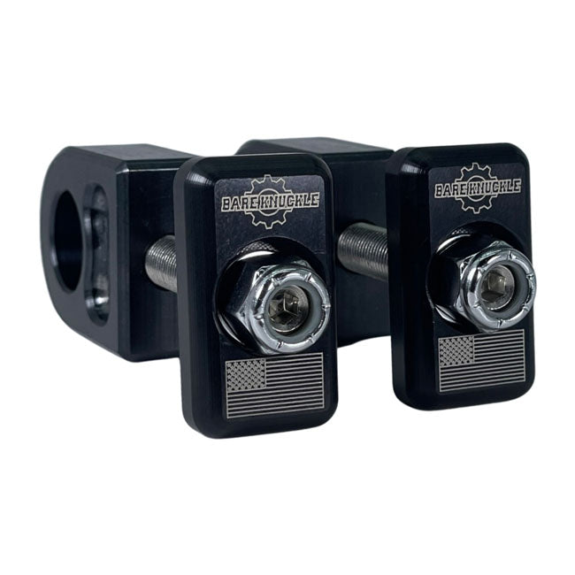 Bare Knuckle Performance, axle adjuster kit. USA flag WHEEL AXLES ADJUSTERS Bare Knuckle Performance