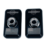Bare Knuckle Performance, Axle adjuster plate kit. US flag WHEEL AXLES ADJUSTERS Bare Knuckle Performance